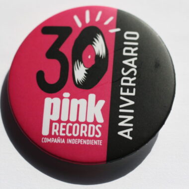 Pin 30 Aniversario Pink Records