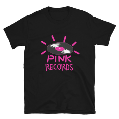 Pink Records - Camiseta Unisex